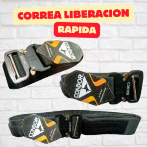 CORREA CON LIBERACIÓN RÁPIDA