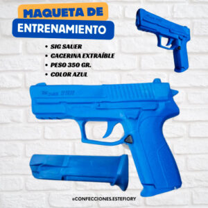 MAQUETA DE ENTRENAMIENTO SIG SAUER